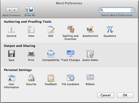 how to create folders in microsoft word for mac